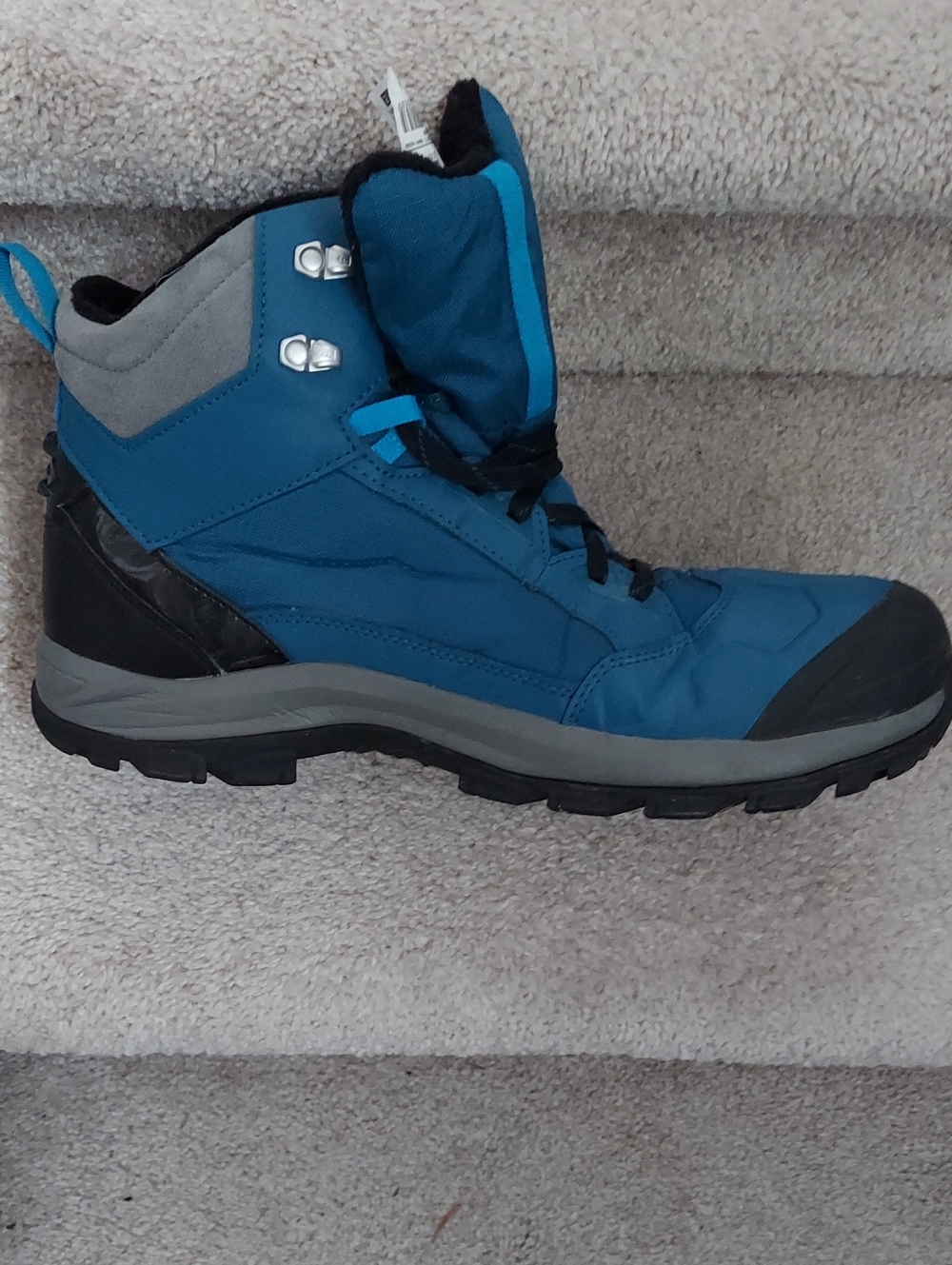 Men's EUROPEAN QUECHUA Waterproof Hiking Boot